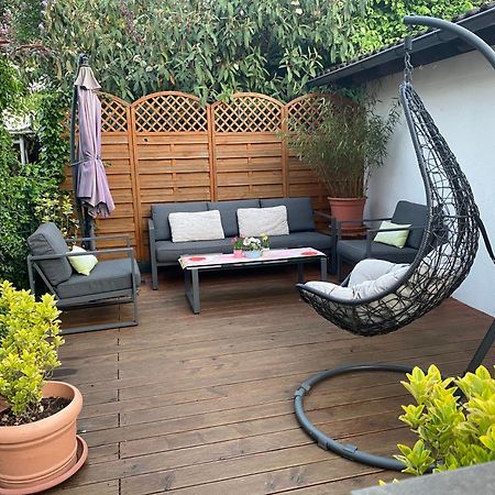 Kleines Apartment Mit Begehbarer Dusche Im Schlafzimmer Eberbach  Exterior foto